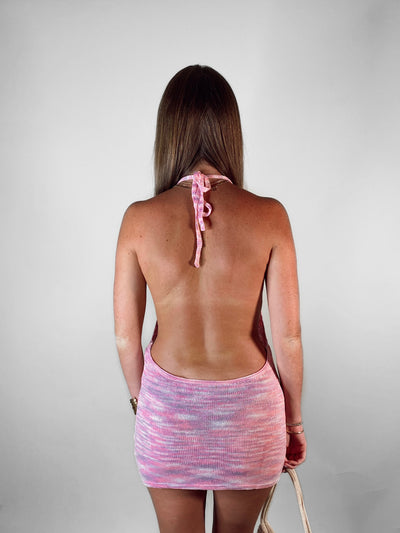 Daphne Knit Dress // Pink