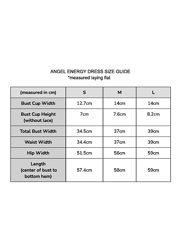 Angel Energy Dress // Black
