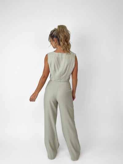 Oxford Set // Sage
